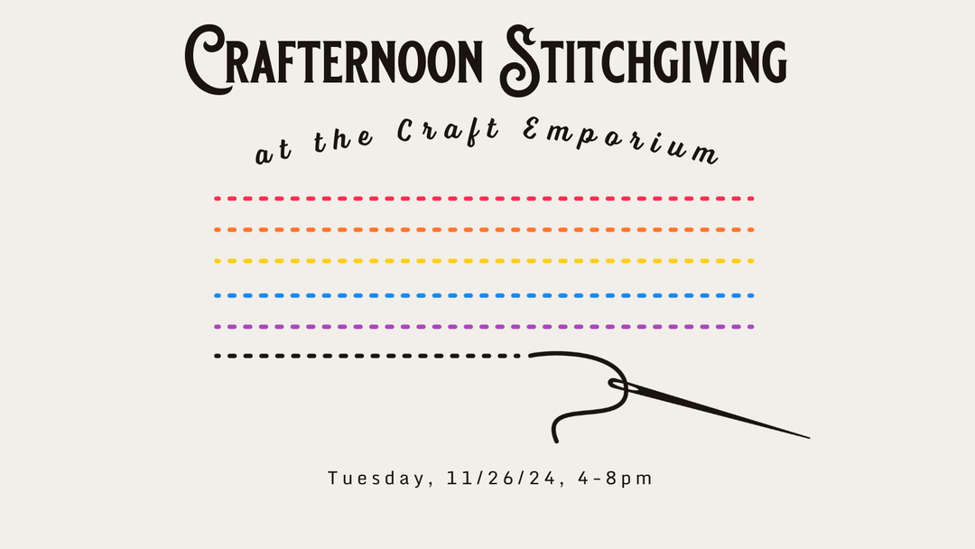 Crafternoon Stitchgiving 2024