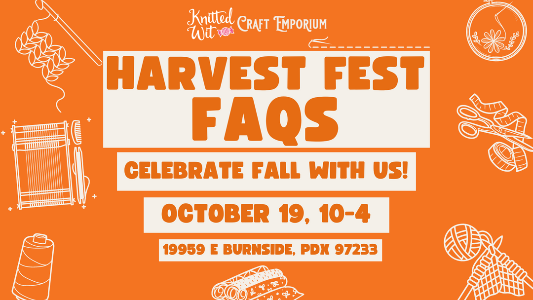 Harvest Fest (10/19) FAQs