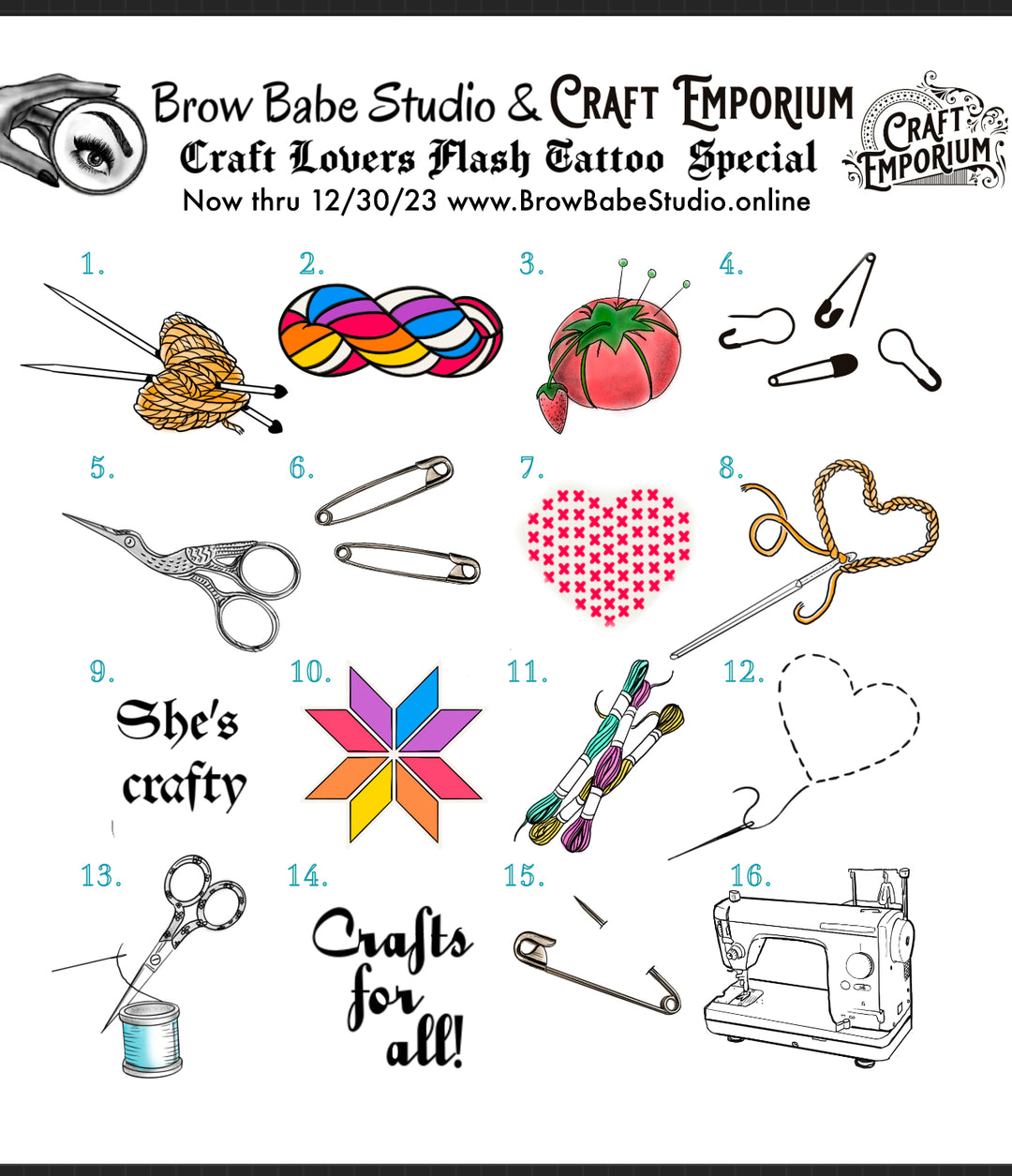 Crafty Tattoo Collaboration!