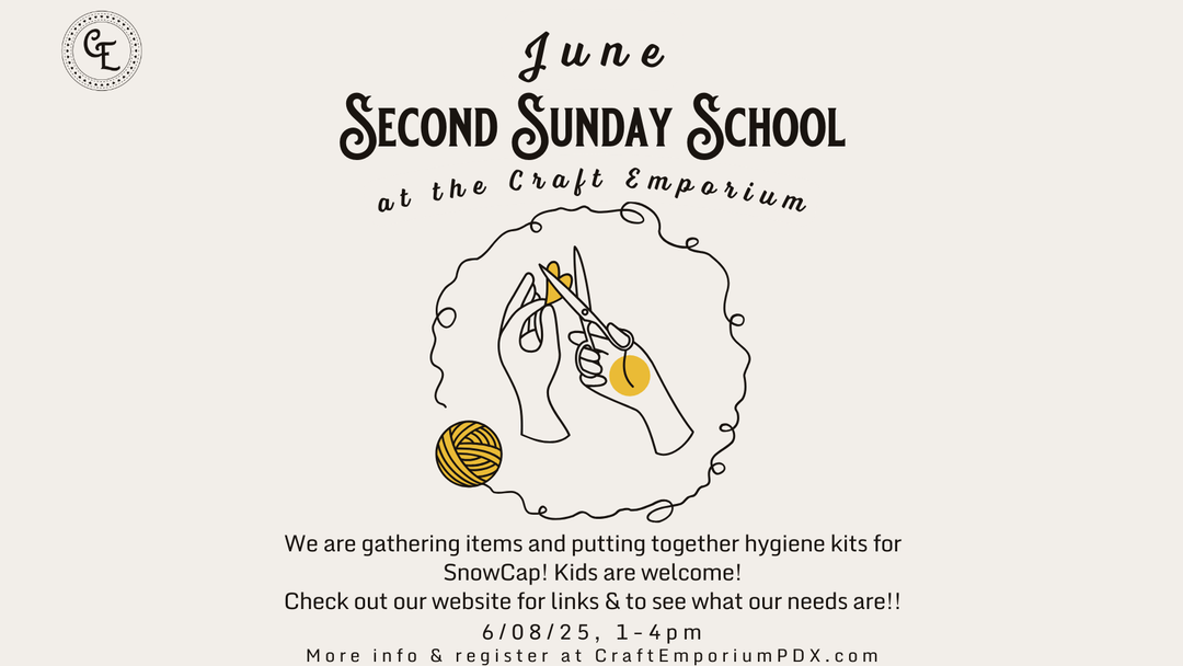June Second Sunday School info and call for donations!