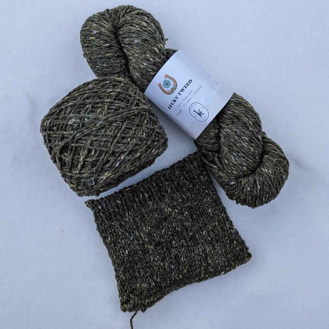 Vest-along: let's swatch, friends! (guest post from Emme)