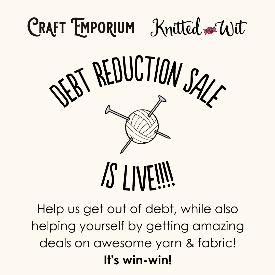 Debt Reduction Sale!